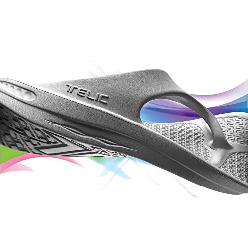 Image of Telic Unisex Adult Energy Flip Flop Arch Support Cushioned Sandals