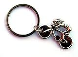 Schlüsselanhänger Skaide Schlüsselanhänger Fahrrad Biker Schmuck (ohne Kette)