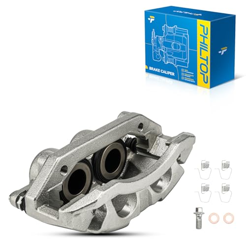 Image of PHILTOP Front Right Brake Caliper Compatible with 2011-2018 1500 Front Right, 2019-2023 1500 Classic Front Right, 2009-2010 Ram 1500 Front Right, 2007-2009 Aspen Front Left, 18-P5054