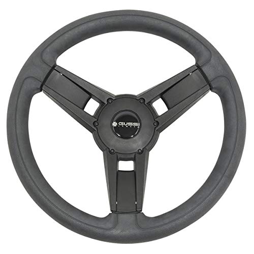 Gussi Giazza Black Steering Wheel for All E-Z-GO TXT/RXV Models