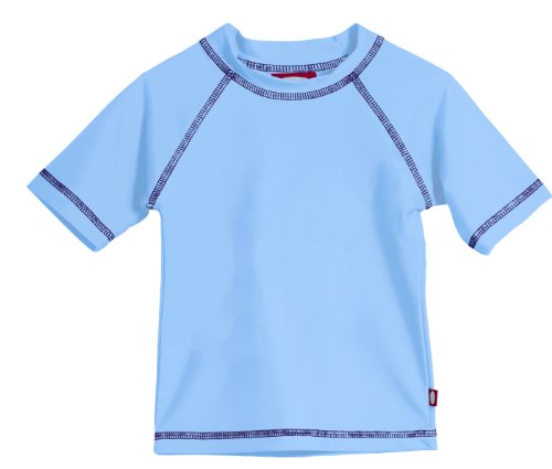 Image of City Threads Rash Guard Boys SPF50+ Sun Swimming Tee - Made in USA