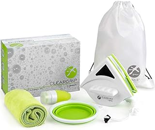 Double sided magnetic window cleaning kit UK DOUBLE GLAZING magnetic window cleaner for 20-30mm UK glass [GEKKOH CLEARGRIP]