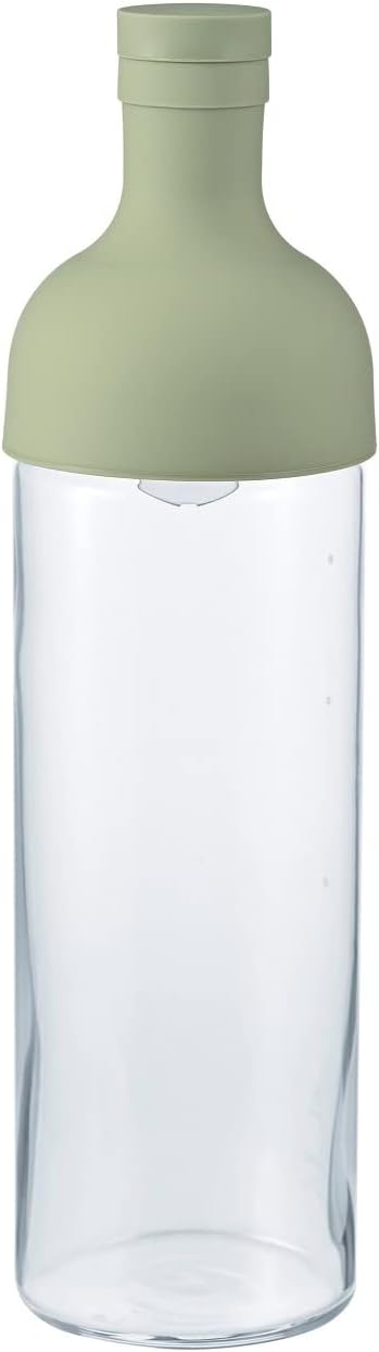 Cold Brew Tea Wine Bottle, 750ml, Smoky Green