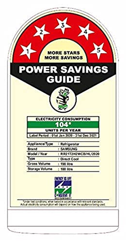 Image of Samsung 198 L 5 Star Inverter Direct-Cool Single Door Refrigerator Appliance (RR21T2H2WCB /HL, Camellia Black, Base Stand with Drawer)