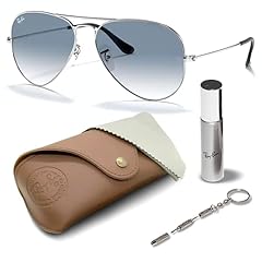 Polished Silver Frame | Light Blue Gradient Lens