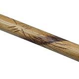 Länge: 66 cm DerShogun Stock aus Rattan mit Branding und eingeschnitztem Muster