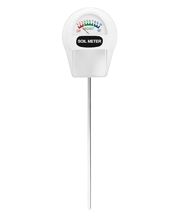 Soil Moisture Meter, Plant Water Monitor, Moisture Sensor for House Plants, Indoor Outdoor Plants, Garden, Farm, Lawn, Plant Care, No Batteries Needed