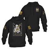 Grunt Style Lover Tarot Hoodie (3X-Large, Black)