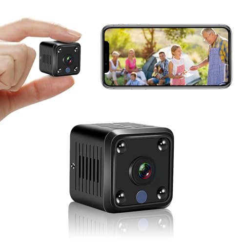 ZMPRF Hidden Camera - 1080P HD Security Camera - Nanny Cam - Motion Detection and Night Vision for Outdoor Surveillance - Wireless Car Surveillance with Phone App Alerts