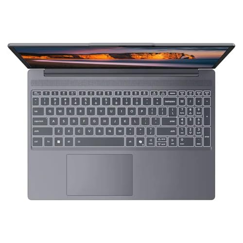 Image of Lenovo IdeaPad Slim 3 15.3 inch 2K Touchscreen Laptop, AMD Ryzen 7 170 Processor, 16GB DDR5 RAM, 512GB PCIe SSD, Full HD Webcam, Wi-Fi 6, Bluetooth, Windows 11 Home, Luna Grey