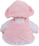 GUND Baby My First Dolly, Poupée en peluche pour bébés et tout-petits, Rose/Blanc, 13”