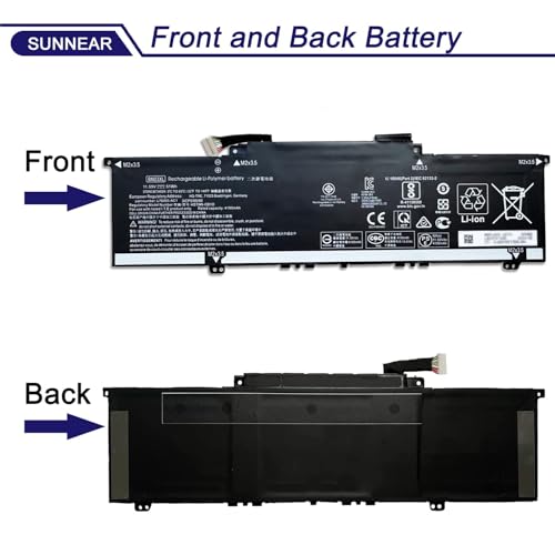 Image of BN03XL L77034-005 Laptop Battery Replacement for HP Envy 13 13-AY 13-ba 13-AR Envy X360 15 2020 15-ED 15M-EE 15M-EE0023DX 15M-EE0013DX Series Notebook L73965-271 L76985-271 HSTNN-DB9N 51Wh
