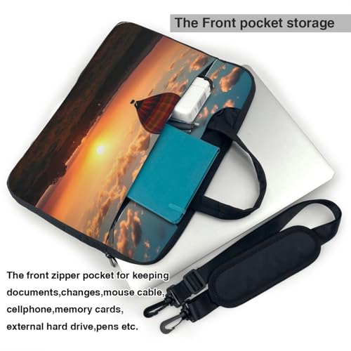 Bolso de hombro para portátil ideal para viajes de oficina y cafeterías 5