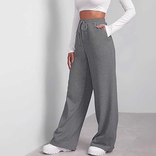 Pantalon de jogging en coton avec poches et cordon ajustable XS