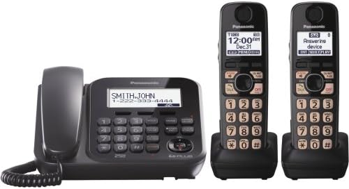 Panasonic Kx. Tg4772b Dect 6.0 1.90 Ghz Teléfono inalámbrico. Negro. Inalámbrico. 1 X Teléfono. 1 X Auriculares. Contestador automático.