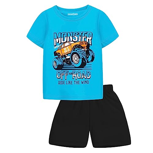 Image of Trampoline Boys Regular Fit T-Shirt and Shorts Set -Pack of 1