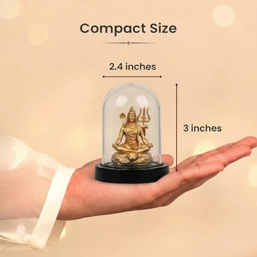 Image of Astrotalk Shiv Shakti Murti | Divine Mahadev Idol for Peace, Prosperity & Blessings | Shiva Idol for Car Dashboard | Spiritual Home Decor for Living Room & Office | Good Luck Gift for Man & Woman