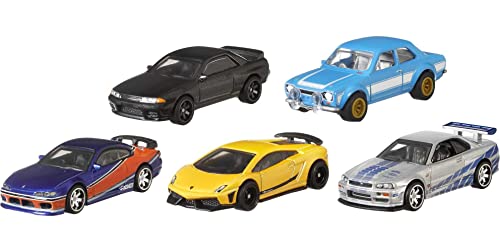 Hot Wheels Fast & Furious Collection of 1:64 Scale Vehicles from the Fast Film Franchise, Modern & Classic Cars, Great for Collectors & Fans of the Movies