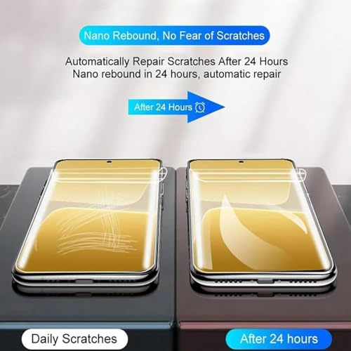 Image of FabeKee Tempered Glass Screen Protector Compatible for realme 14 pro plus, 3in1 | Front And Back Screen Guard With camera lens protector 3 in 1 (Screen Guard)
