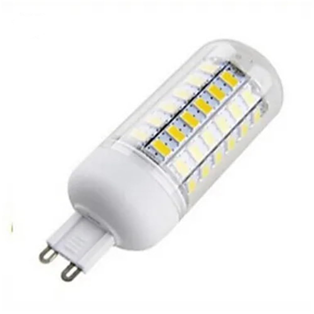 NXCVBNKZJ KJXP Lighting, Pack of 5, LED Corn Bulbs AC220V E14/GU10/G9/E27/B22 7W 69-SMD5730 Warm White/Cool White Corn Lamps(Warm White,G9 220V)
