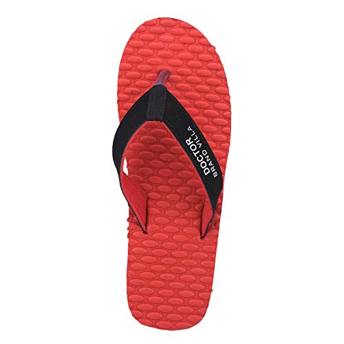 Image of BRAND VILLA Doctor Slippers For Men Daily Use Light Weight Health Orthopedic Diabetic Antiskid Acupressure Pain Relief Comfortable Chappal Flip Flops