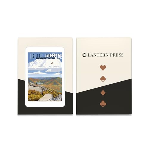 Baraja de 52 cartas Poker Blue Ridge Parkway Virginia miniatura 4