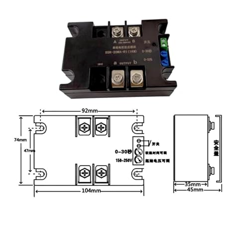 Arrancador suave de motor monofásico que reduce picos de corriente 220V 3