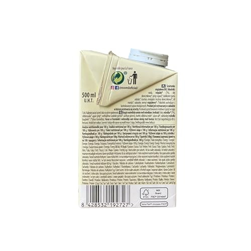Miniatura 4 de Ecomil Cusine Almond Bio 500 Ml. Crema De Almendra Bio Para Cocinar. Sin Gluten, Sin Lactosa, Sin Soja, Sin Huevo Y Sin Proteína Láctea.