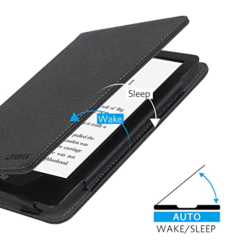 Cobak Case For Kindle Paperwhite With Stand - Durable Pu Leather Cover With Auto Sleep Wake, Card Slot, Hand Strap Feature - Fits Kindle Paperwhite 11Th Generation 6.8" And Signature Edition #TOP2