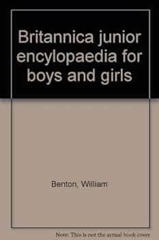 Hardcover Britannica junior encylopaedia for boys and girls Book