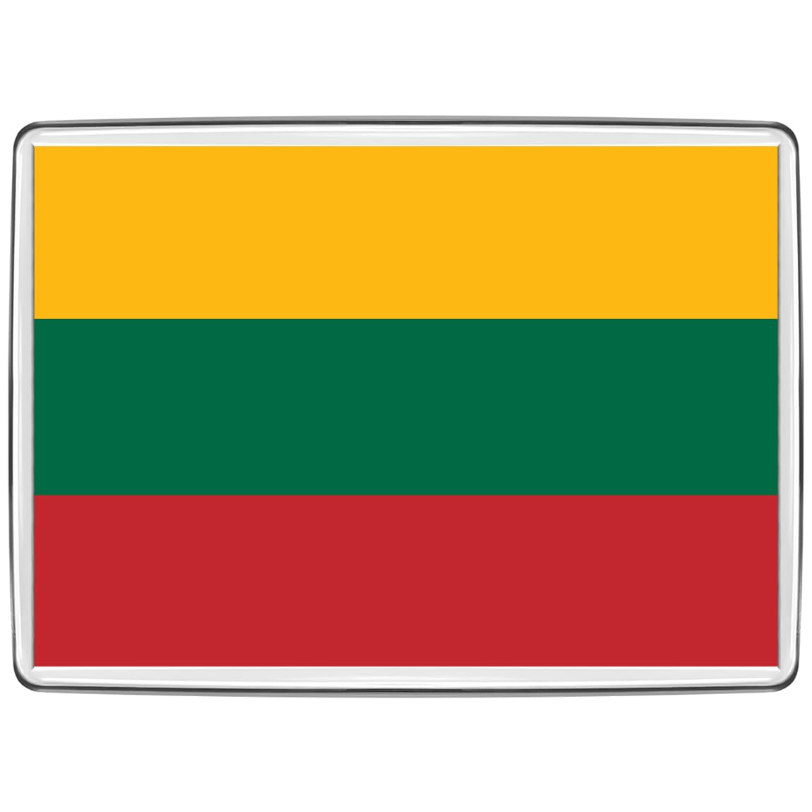 Pixly® Lithuania Flag Fridge Magnet Large Jumbo Size Lithuanian Keepsake Country Souvenir Novelty Refrigerator Magnets Gift