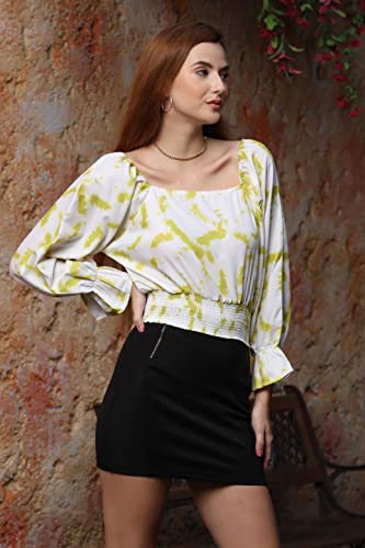 Image of GRECIILOOKS Women Tops | Tops for Women | Tops for Jeans for Women | Korean Tops for Women | One Piece Dress for Women | Western Tops for Women Stylish