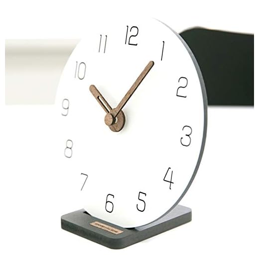 LIHUAN Reloj De Sobremesa Salón De Reloj De Mesa Decoración Simple Péndulo Reloj Creativo Pequeño Reloj,A-7inch