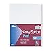 TOPS 35051 Cross Section Pads, 5 Squares, 8 1/2 x 11, White, 50 Sheets
