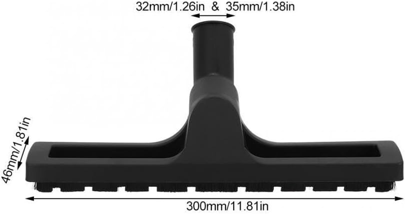 Universal Vacuum Cleaner Attachment Kit, 32mm 35mm Plastic Suction Floor Brush & Mattress Tool With Hose(35MM)