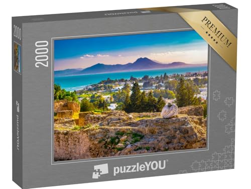puzzleYOU: Puzzle 2000 Teile „Antike Überreste von Karthago, Tunis, Tunesien“ – aus der Puzzle-Kollektion Tunesien