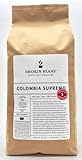 2 LBS - COLOMBIA IN A BURLAP BAG - Farm: Huila Region, 1700M Excelso, Washed Sundried, Smooth, Fruity, Blackberry Finish - Specialty-Grade Green Unroasted Whole Coffee Beans, for Home Coffee Roaster