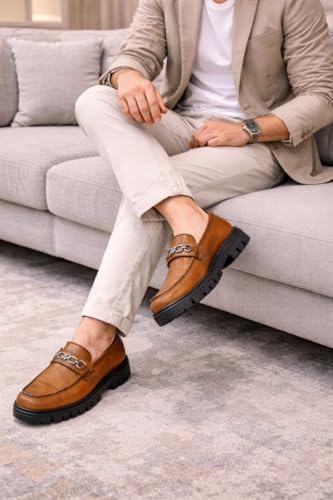 Image of KASTAVA KS 105 Ultra Comfort Breathable Cushioned Insole Slip-On | Lightweight Everyday Casual Loafers for Men