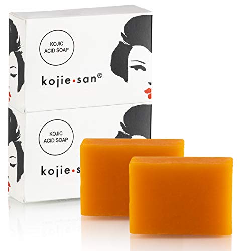 Whitening soap by kojie san skin lightening kojic acid soap (2 bar 135g)
