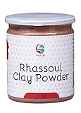 Rhassoul Clay for Hair & Face 1 LB | 100% Pure Rhassoul Clay Hair Mask Ingredient | May Stain Skin & Hair When Used Wet