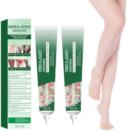 Wenrny 2 Pack Joint & Vein Care Creams,Soothing Cream For Joint Discomfort
