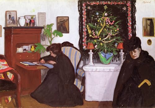 Affiche Décorative Noël de Rippl Rónai Cadeau Idéal SERENDIPITP