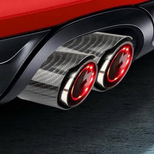 Bouchons d'échappement LED pour modification de voiture
