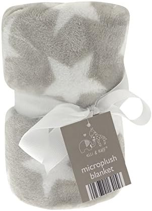 Elli & Raff Microplush Blanket, Grey