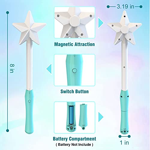 Image of ATHLERIA Green Flying Orb Ball with Wand,Cool Stuff Gadgets Christmas Birthday Gifts Toys for Boy Girl Teens 6 7 8 9 10+ Year Old, Hover Boomerang Mini Drones for Kids,Flying Spinner