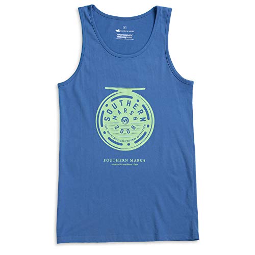 Southern Marsh Fly Reel Tank, White, Medium