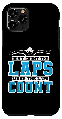 ���j Don't Count The Laps Make The Laps Count �X�}�z�P�[�X iPhone 11 Pro �p