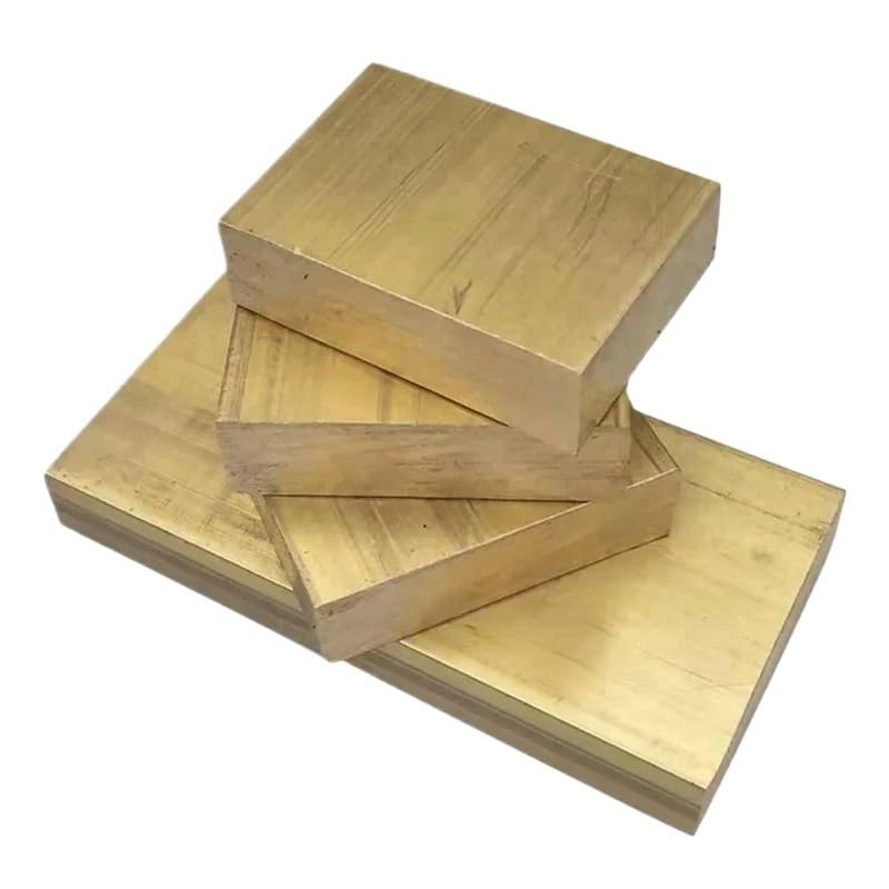 H59 Płyta mosiężna o grubości 5-60 mm Blok z litego mosiądzu Surowiec przemysłowy(8x 25x 200mm)