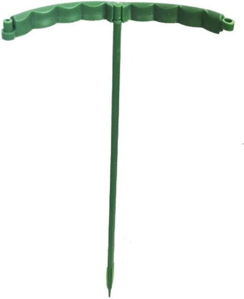 Garden Plant Support Cage Stand- Flower Stand Plastic Semicircle Green House Orchard Fixing Rod Gardening Bonsai Tool (Color : L 25cm, Size : 6 Pcs)
