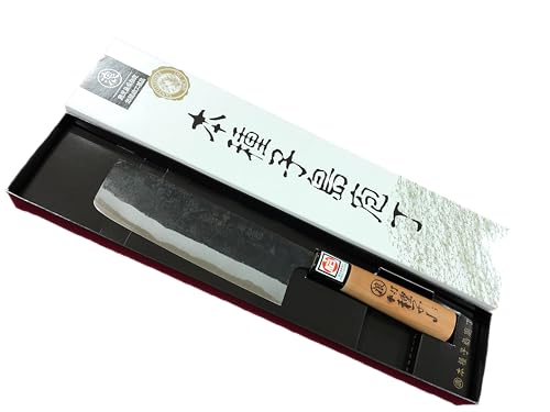 種子島伝統工芸 菜切包丁, 桜柄, 鉄砲伝来の技法